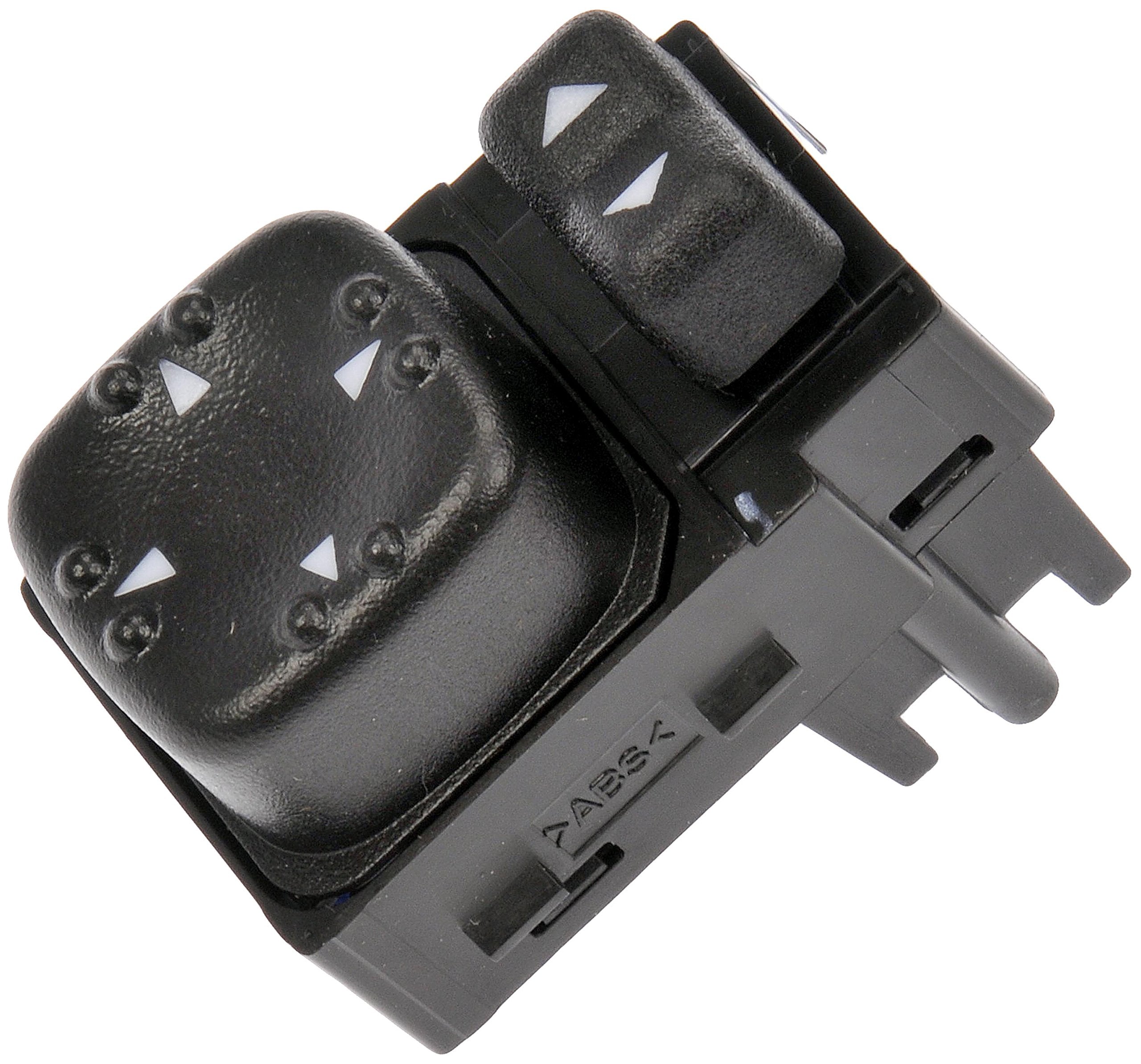 Dorman 901-124 Front Driver Side Power Mirrow Switch - 2 Button Compatible With Select Cadillac / Chevrolet / Gmc Models
