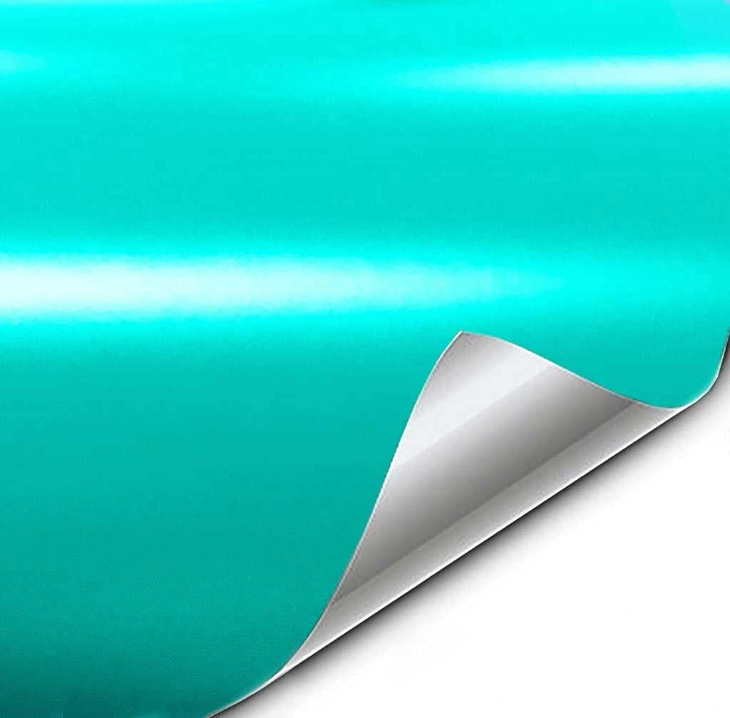 Vvivid+ Premium Vinyl Wrap Film (1/2Ft X 5Ft, Matte Miami Teal)