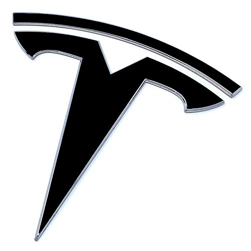 Logo Decal Wrap For Tesla Model Y, 11-Pc Set (Gloss Black)