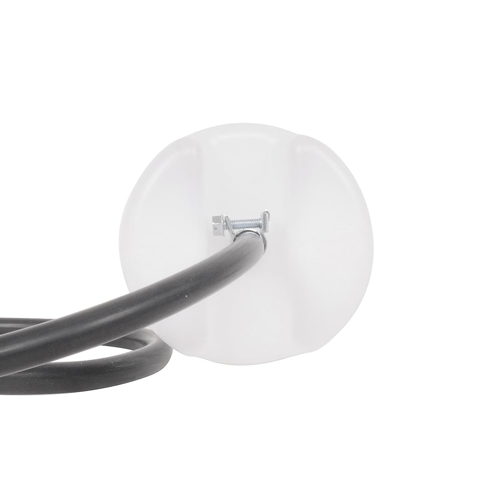 MOTO4U Auxiliary Gas Fuel Tank Universal Motorcycle Gas Tank Repair Tool Kit Auxiliary Fuel Tank 1L with Fuel Hose,Cut Off Valve