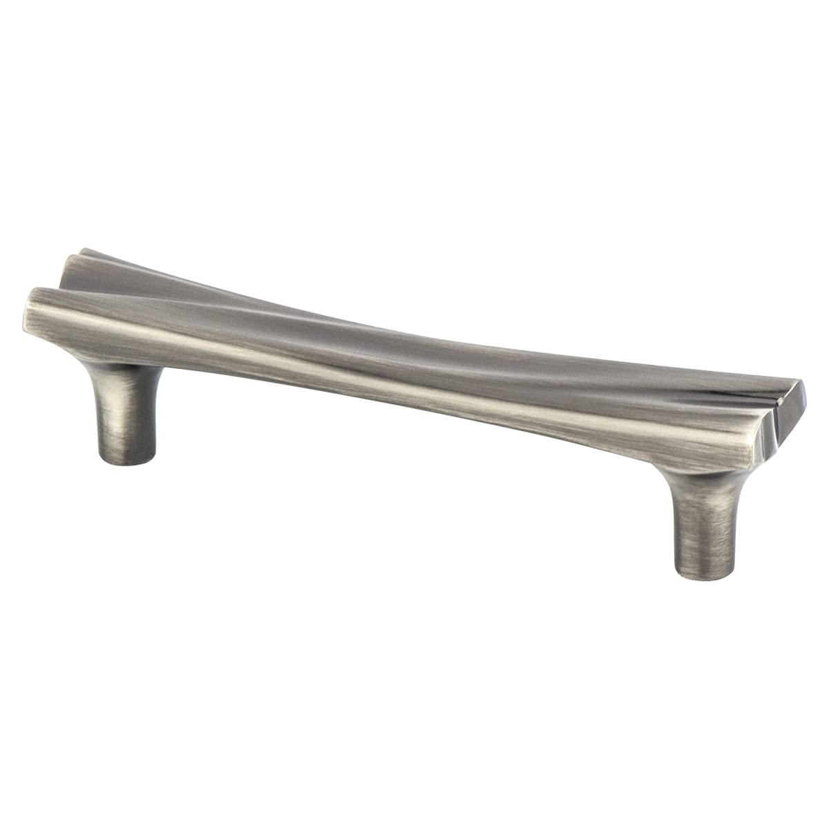 Berenson Puritan Collection 96Mm Center Cabinet Handle Pull, Brushed Tin