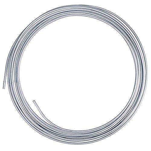 4LIFETIMELINES 3/16'' (4.76mm) x 25' - 316L Marine Grade Stainless Steel Brake Line Tubing Coil, Meets SAE Specifications, Unive