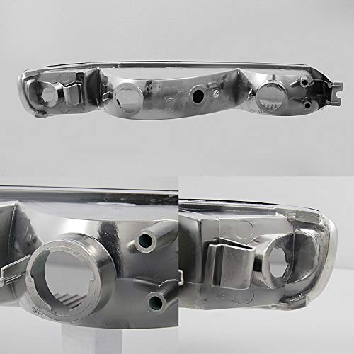 Akkon - For Gmc Sierra Yukon Front Bumper Signal Lights Parking Lamps Smoke