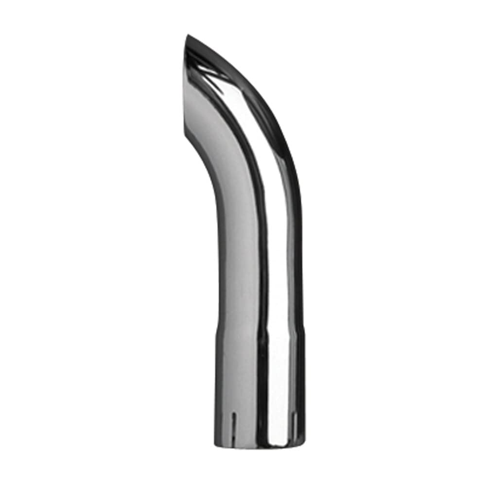 AP Products CTD-1250 US Gear Chrome Exhaust Turndown - 1-1/4' x 10'