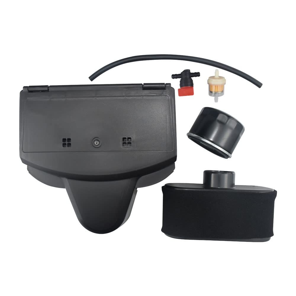 Kintle 11011-0820 Air Filter Case Kit - For Kawasaki 11011-7052, 11011-7065, 11011-7054 Lawn Mower, Fits Model Fr651V Fr691V Fr730V, Includes 11013-7047 Filter, 49065-7007 Oil Fuel & More