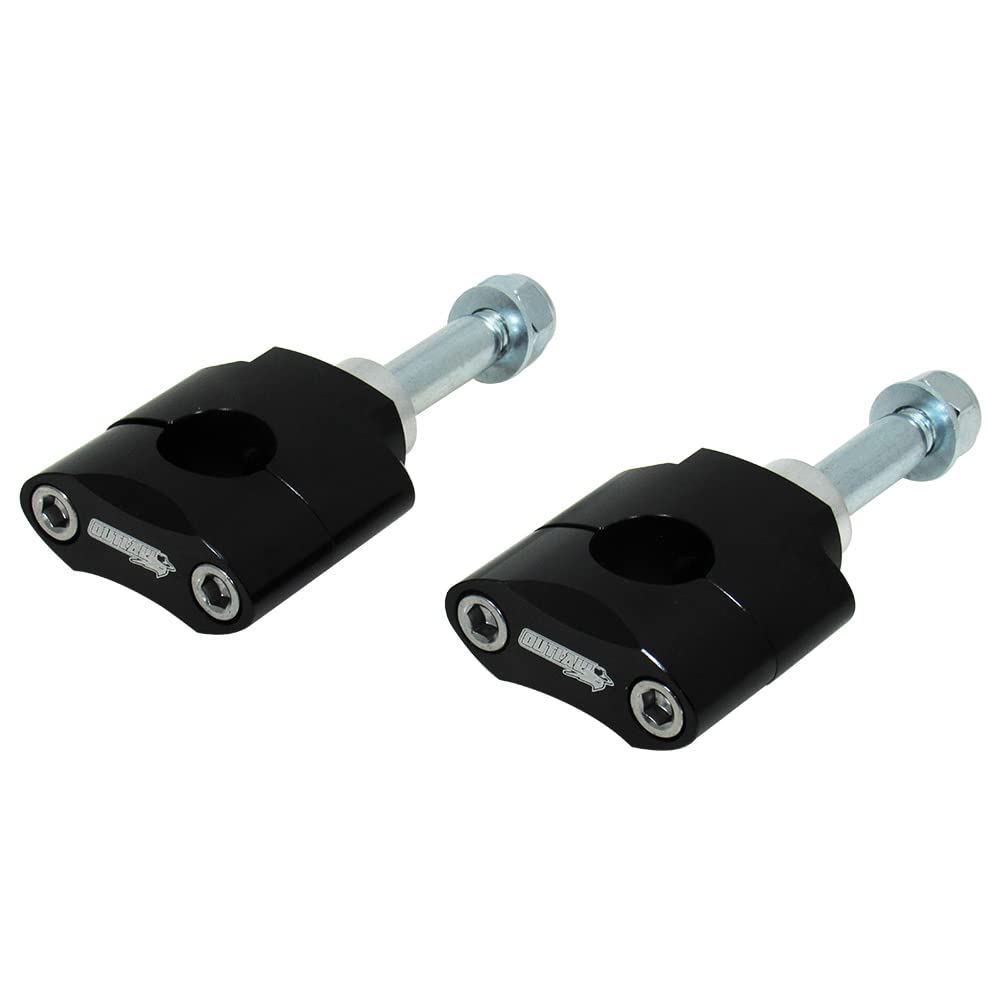 Outlaw Racing 12074 Kawasaki Bar Handlebar Mounts Riser Clamp 7/8'' Kx 125 Kx 250 Kx250F