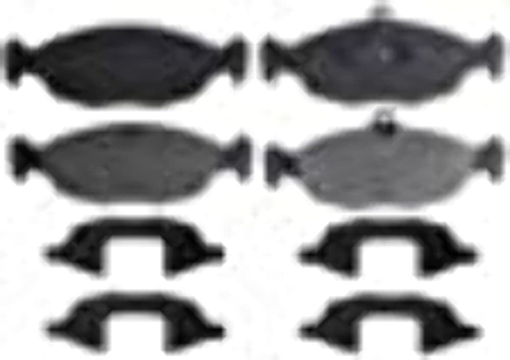 Raybestos Sgd688M Service Grade Semi-Metallic Disc Brake Pad Set