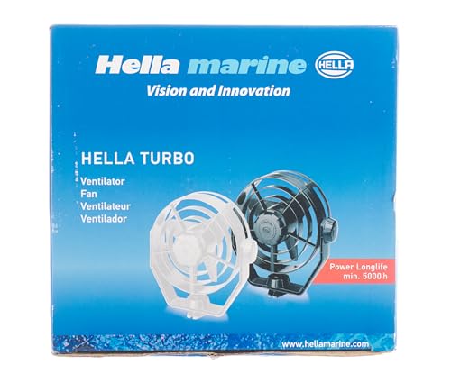 Hella 003361002 12V 2-Speed Turbo Fan, Multi