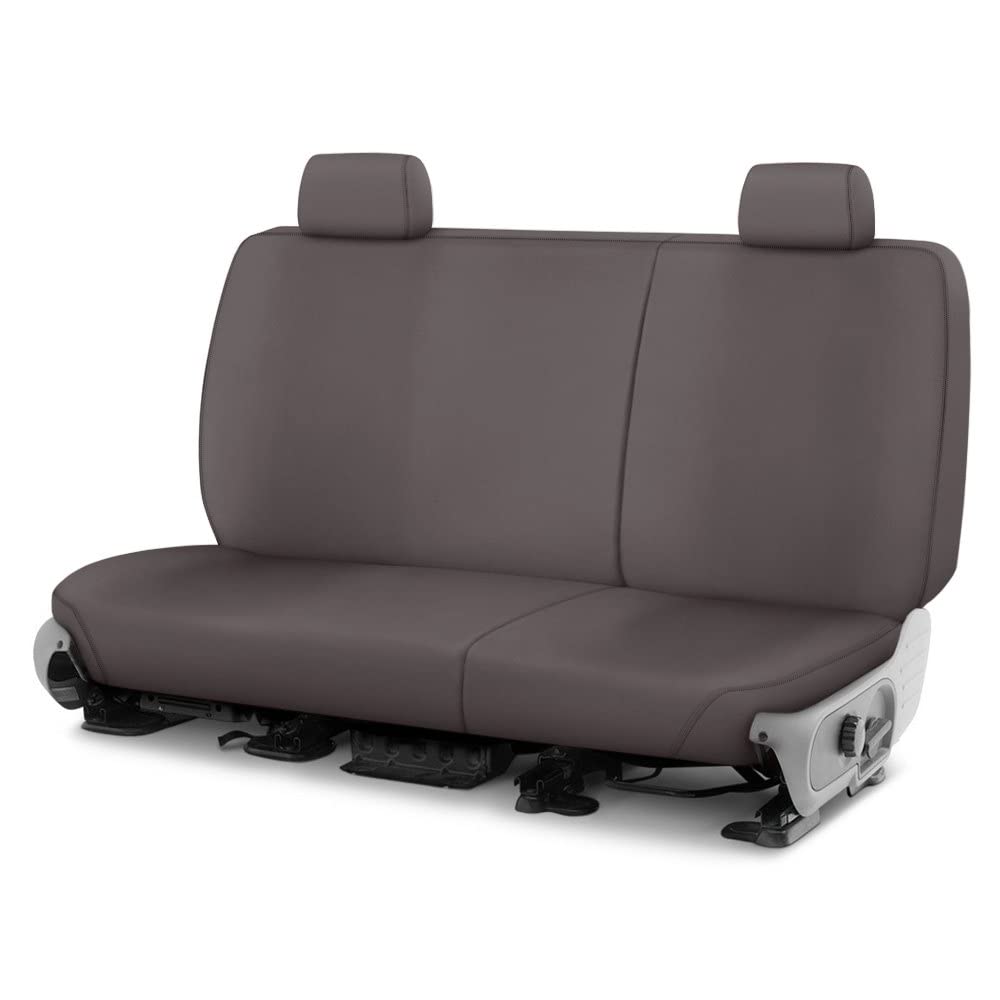 Covercraft - SS8395PCGY SeatSaver Second Row Custom Fit Seat Cover for Select Ford F-250 Super Duty/Ford F-350 Super Duty Models