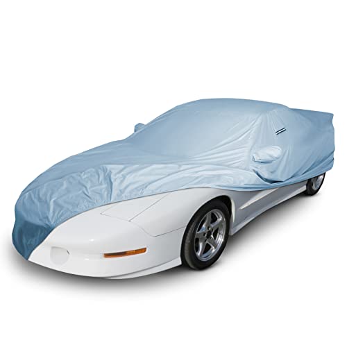 Icarcover Premium Car Cover For 1993-1997 Pontiac Trans Am Waterproof All Weather Rain Snow Uv Sun Hail Protector For Automobile