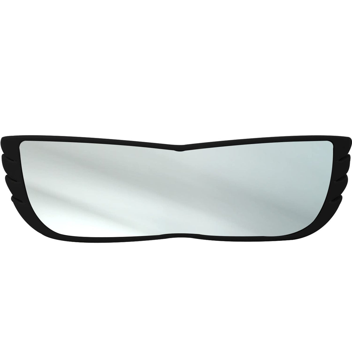 Angel View Wide-Angle Rearview Mirror, As Seen On Tv Black Convex Car Mirror Ins WBCARB0B418WJQD