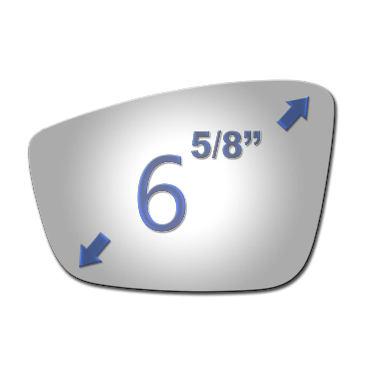 Jzsuper Side Mirror Glass Fit For Volkswagen 2012-2019 Beetle, 2011-2018 Jetta, 2012-2015 2017 Passat Driver Left Side Lh Flat,