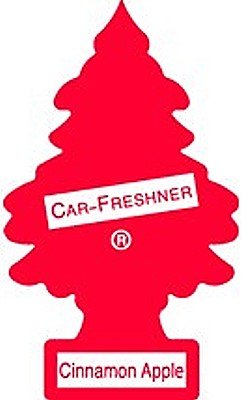 Little Trees Car Air Freshener | Hanging Paper Tree For Home Or Car | Cinnamon Apple
