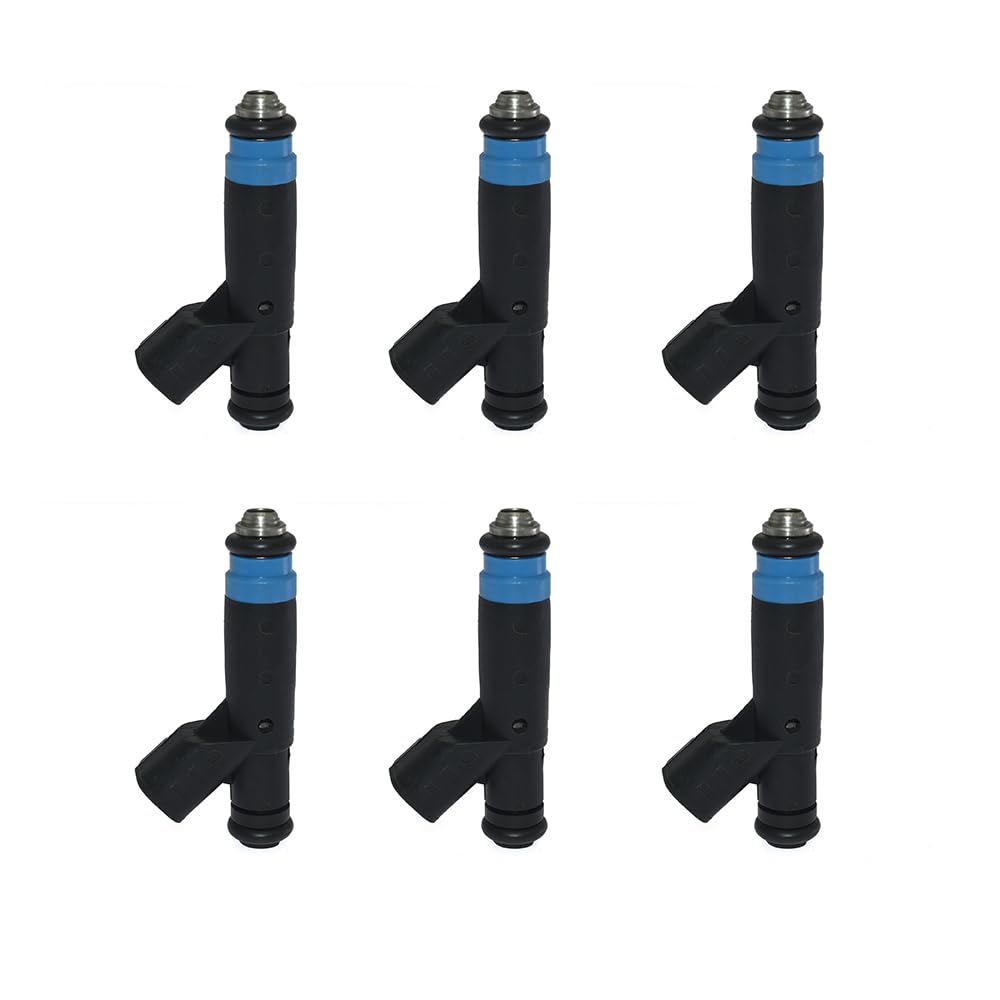 Xsjnfdc 6Pcs Fuel Injector 1L5E-C4B 1L5Ec4B For Ford Ranger 3.0L V6 2001-2008 Mazda B3000 3.0L V6 2002-2007