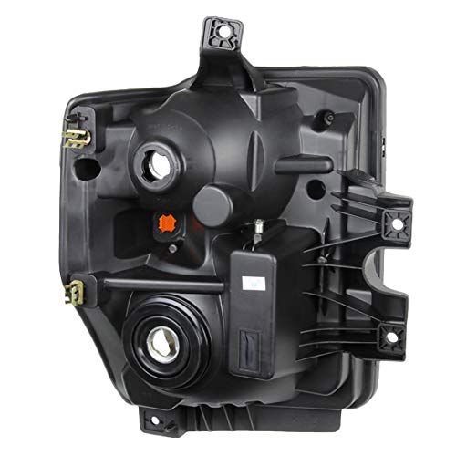 Auto Dynasty Headlights Assembly Compatible With 2008 2009 2010 Ford F250 F350 F450 F550 Super Duty 2Nd Gen, Driver And Passenge