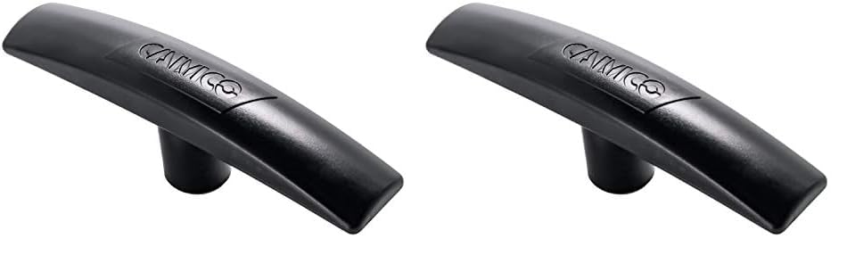 Camco 39508 Rv Waste Valve Replacement Plastic Handle, Black, 1 Count (Pack Of 2)