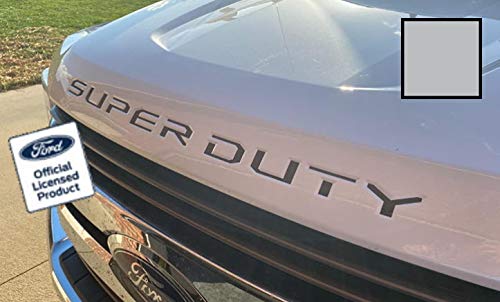 Decal Mods (2017-2022) Hood Grille Decal Sticker Letter Inserts Inlays (Thin Decal, Not Raised Letters) For Ford F250 F350 F450