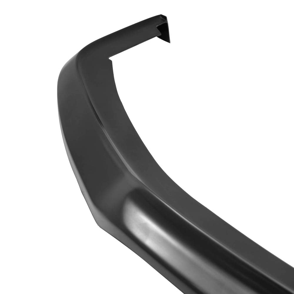 Front Bumper Lip Compatible With 2012-2013 Honda Civic, Black PU Front Lip Finisher Under Chin Spoiler Add On by IKON MOTORSPORTS