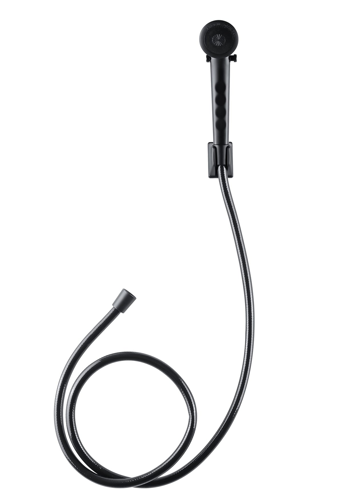 Dura Faucet Df-Sa130-Mb Economical Shower Head Hose Kit - Handheld Replacement Rv Shower Head Wand - Universal Water Saving Shower Head With Flow Control Trickle Switch (Matte Black)