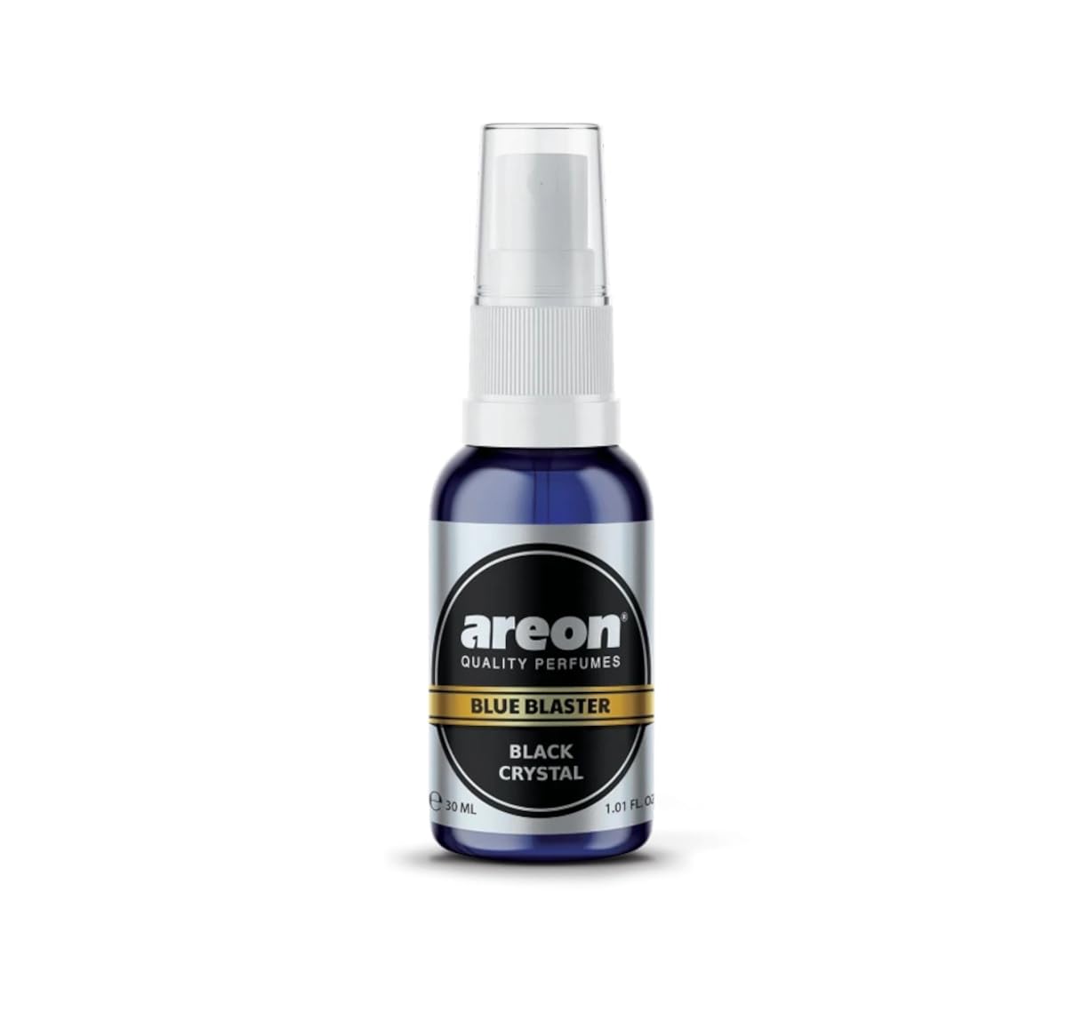 AREON Car Air Fresheners Spray Black Crystal, Pack of 2