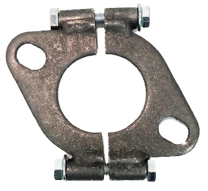 2'' Inch Exhaust Flange Flat Oval Split Repair Replacement Khaos Motorsports