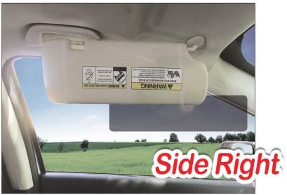 Edgevisor Tuckvisor Magnetic Tinted Car Sun Visor Sunshade Extender For Car Window Windshield Sun Shade Anti-Glare Protects From