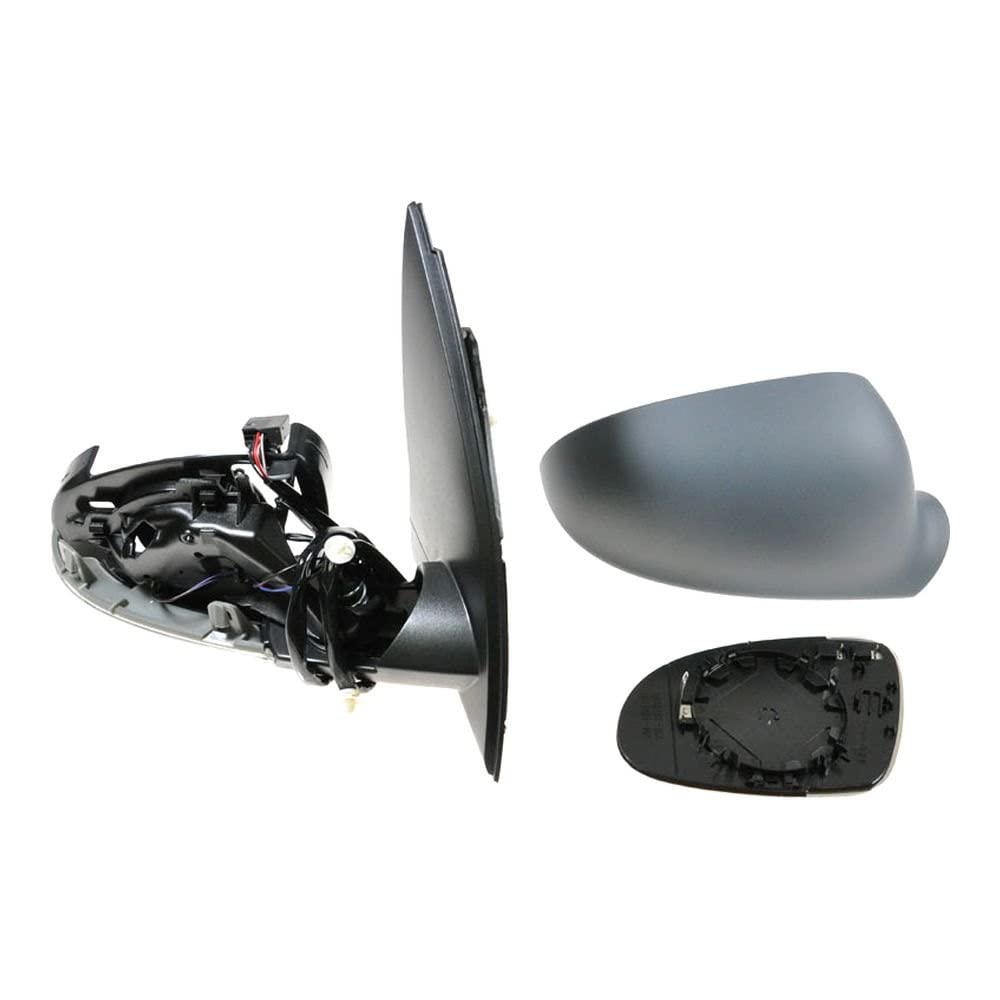 Trq Right Mirror Passenger Side Compatible With 2006-2009 Volkswagen Gti Rabbit Vw1321124