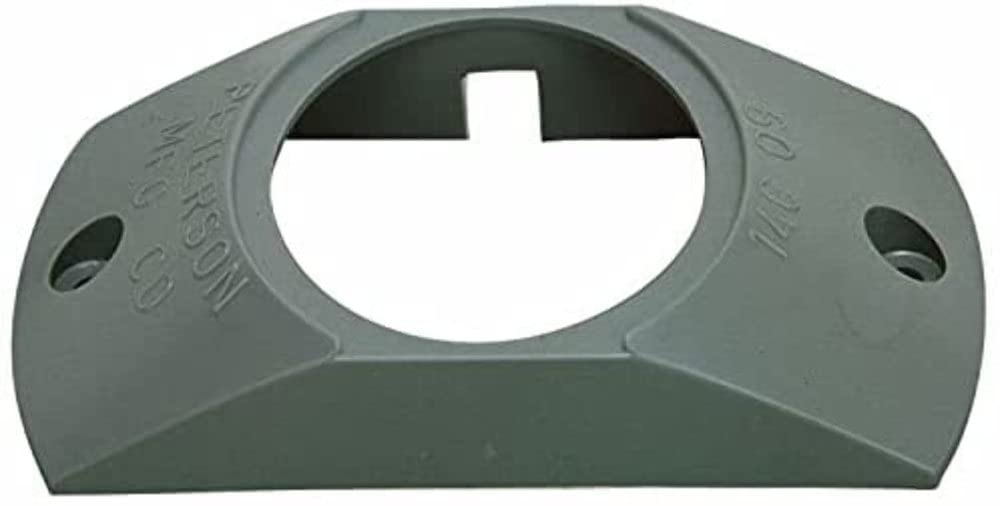 Peterson Manufacturing 146-09 Gray 4.8125''X1'' Replacement Lens (Bracket Srfc-Mnt Accepts 2'' Lights), 1 Pack