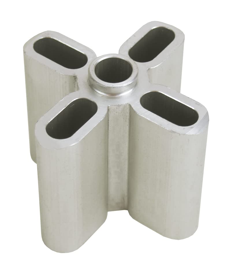 Derale 31520 2 Fan Spacer Silver