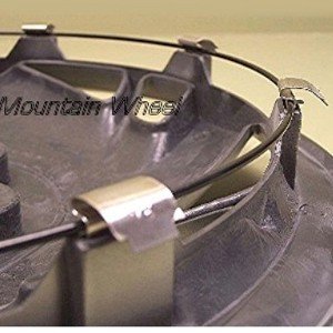 Set Of 4 Chrome 16 Inch Aftermarket Replacement Hubcaps With Metal Clip Retention System - Part Number: Iwc188/16C