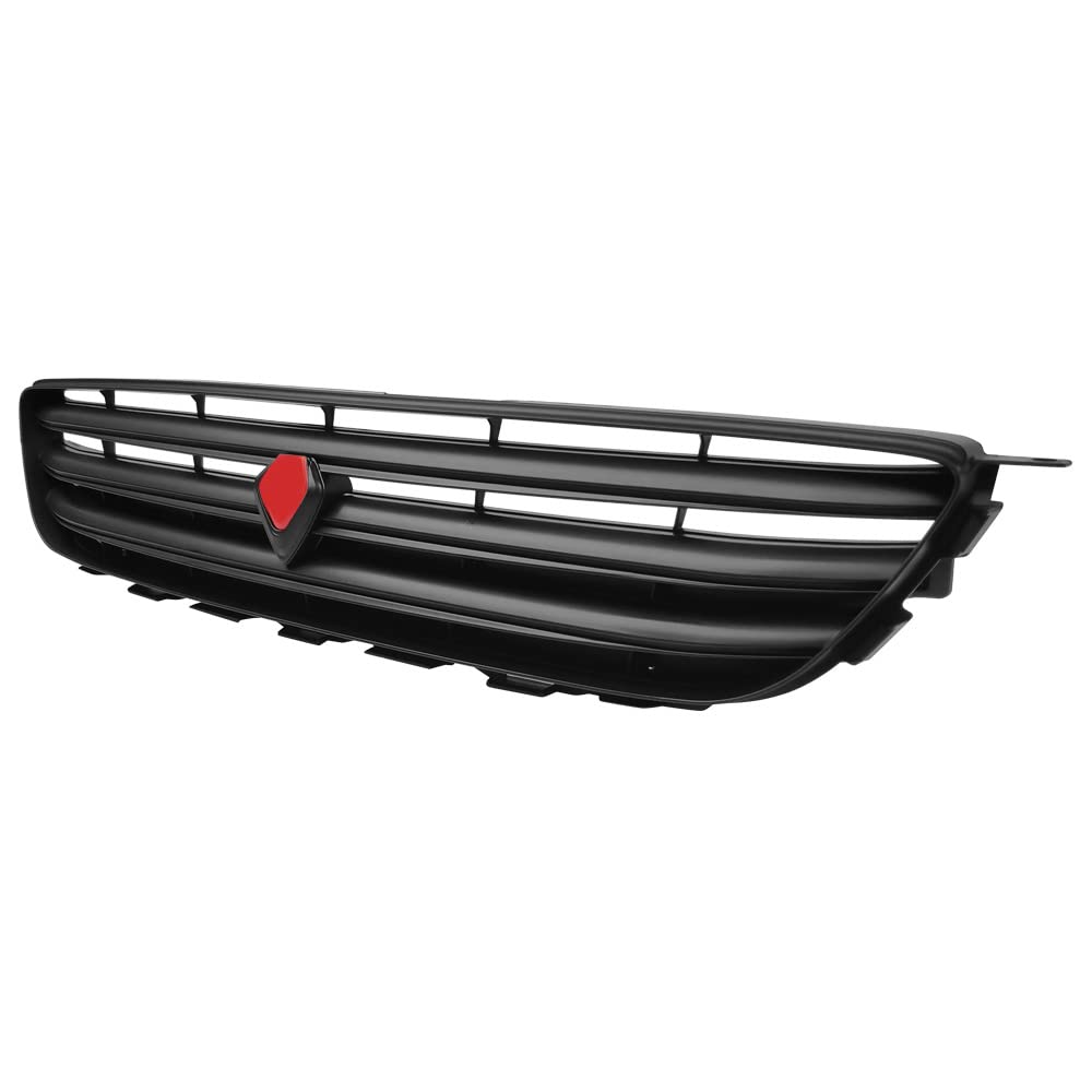 Grille Compatible With 2001-2005 Lexus IS300 IS200 Jce2010, Altezza style ABS Plastic Black Front Bumper Grill Hood Mesh by IKON