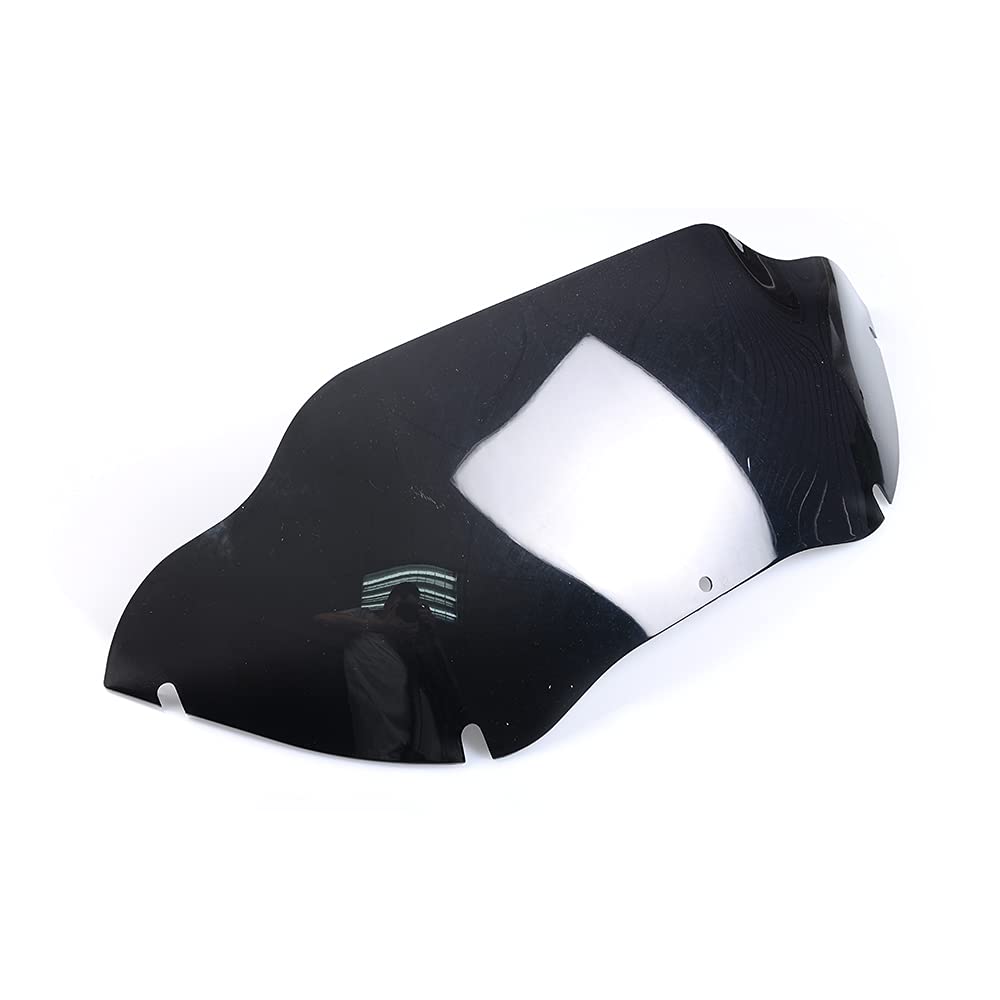 Mzyparts Motorcycle 9.5'' Black Windscreen Wind Splitter Windshield For 1998-2013 Harley Davidson Road Glide Harley Road Glide W