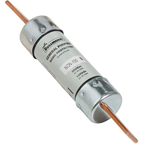 Bussmann Bp/Non-100 100 Amp One-Time Cartridge Fuse Non-Current Limiting Class H, 250V Ul Listed Carded By Bussmann