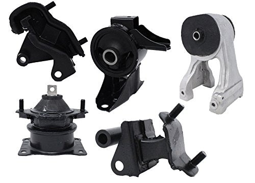 ENA Engine Motor and Trans Mount Set of 5 Compatible with Honda 2007 Odyssey EX LX 3.5L Replacement for A4526HY A4553 A4555 A455
