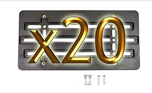 20 Front Bumper License Plate Tag Holder Mount Mounting Relocator Adapter Kit Bracket For Honda (All Models) Quantity Discount(9