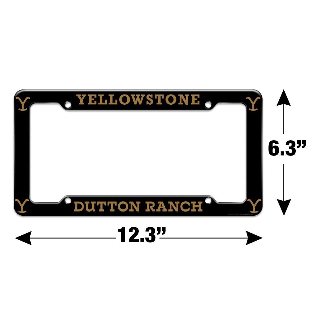 GRAPHICS & MORE License Plate Tag Frame for Yellowstone TV Show - Multi Color, One Size, Plastic Material
