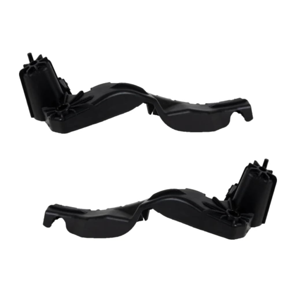 For GMC Terrain 2010 11 12 13 14 15 16 2017 Bumper Cover Retainer Driver and Passenger Side | Pair | Front | Polypropylene/Glass