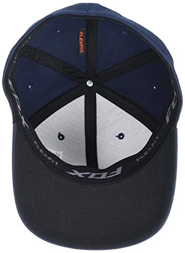 Fox Racing Men'S Standard Honda Flexfit Hat, Midnight, S/M