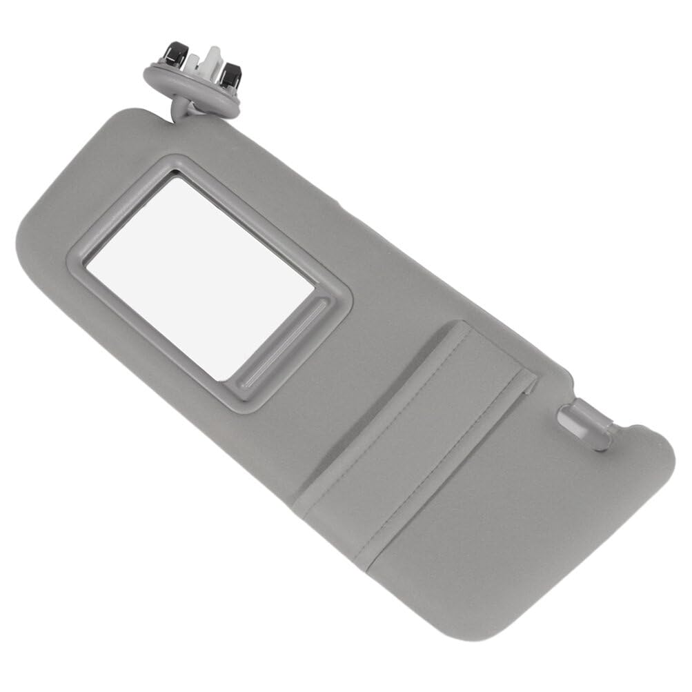 Scitoo Grey Left Driver Side Sun Visor Compatible For Toyota For Camry 2006-2011, Car Sun Visor With Sunroof Without Lights Repl