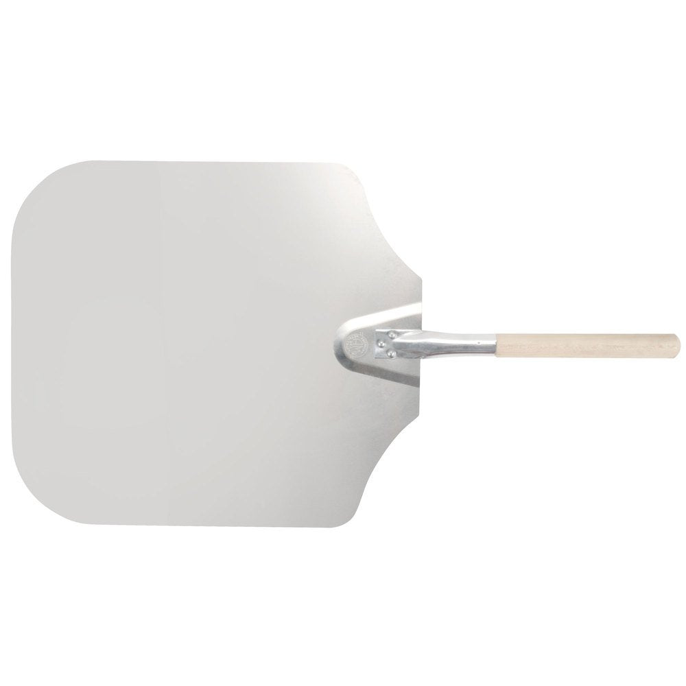 American Metalcraft, Inc. 16' X 18' Aluminum Pizza Peel With 12' Wood Handle 3016, 30-Inch, Silver