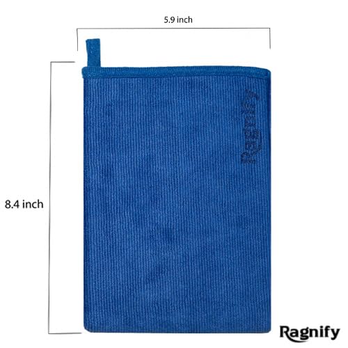 Ragnify Pack Of 2 Clay Mitt Auto Detailing Medium Grade Alternative Mitt For Flawless Removal Of Surface Bonded Micro Contaminan