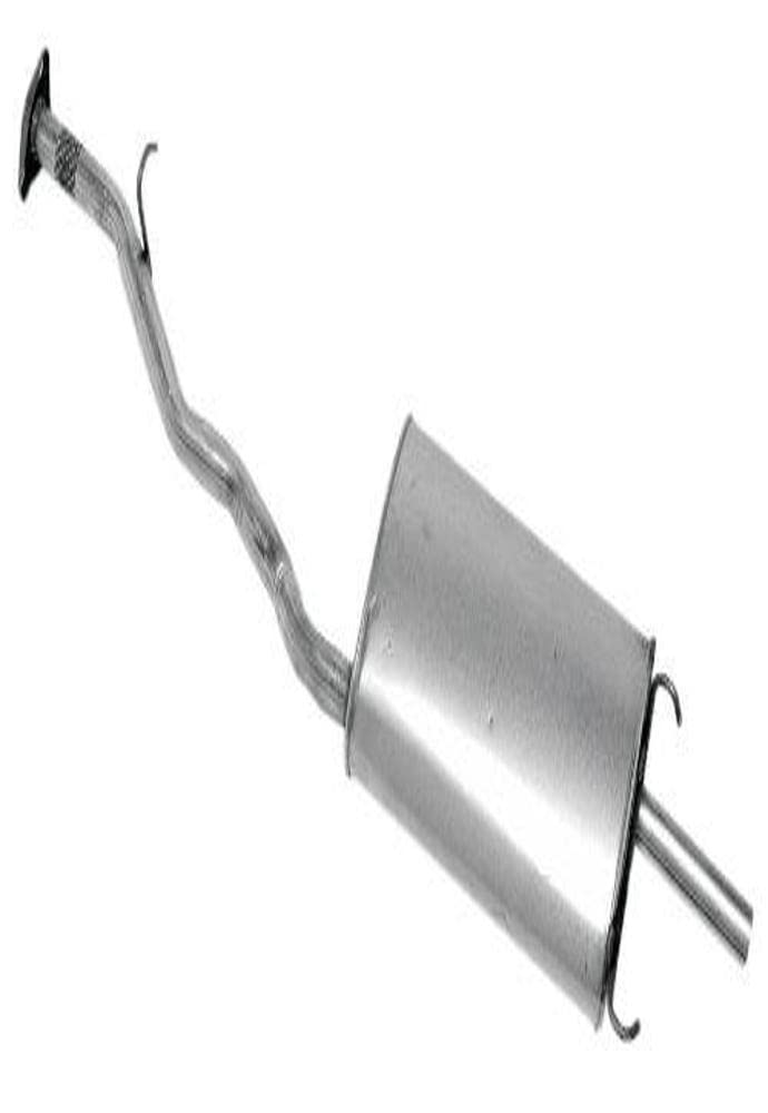 Walker Quiet-Flow SS 55074 Direct Fit Exhaust Muffler Assembly 1.75 Inlet (OD) 1.625 Outlet (OD) for Toyota 4Runner