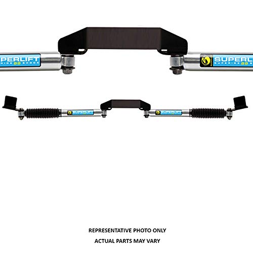 Superlift Suspension Dual Stabilizer Kit For Ram 2500/3500 | Bilstein 5100 Series Cylinders | 92700 | Fits 2003-2008 Dodge Ram 2