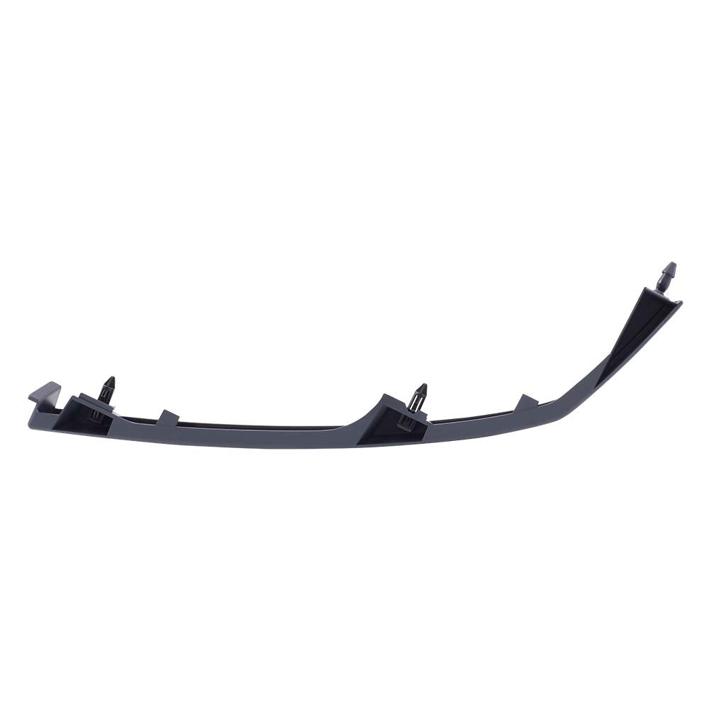 Brock Replacement Set Front Bumper Headlight Molding Trim Grille Filler Panels Compatible With 04-15 Titan Armada Qx56