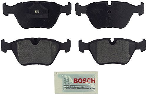 BOSCH BE396 Blue Ceramic Disc Brake Pad Set - Compatible with Select BMW 318i, 318is, 325i, 325is, 328i, 525i, 525iT, 528i, 530i