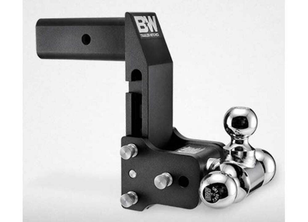 B&W Trailer Hitches B&W Multipro Tow & Stow - Fits 2.5' Receiver, Tri-Ball (1-7/8' X 2' X 2-5/16') 18,000 Gtw - Ts20067Bmp