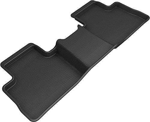 3D Maxpider Custom Fit Kagu Floor Mat (Black) Compatible With Toyota Rav4 Gasoline 2019-2023 - Second Row