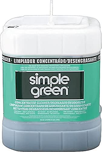 Simple Green, Smp13006, Industrial Cleaner/Degreaser, 1 / Each, White, 5 Gallons (Pack Of 1)