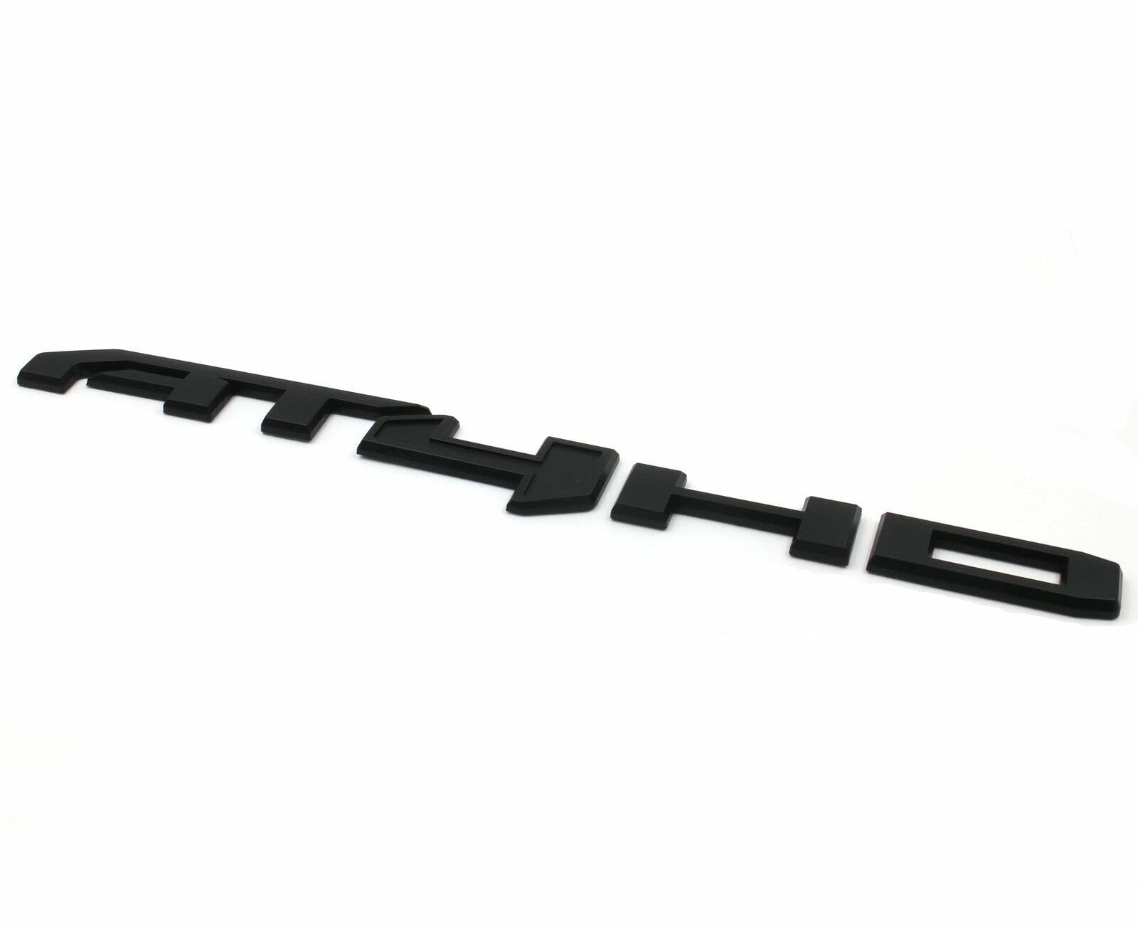 4Pcs AT4 HD Emblem Sierra Letters 3D Side Door Rear Tailgate Badge Sticker Decal NamePlate 85002068 Replacement for Sierra 1500