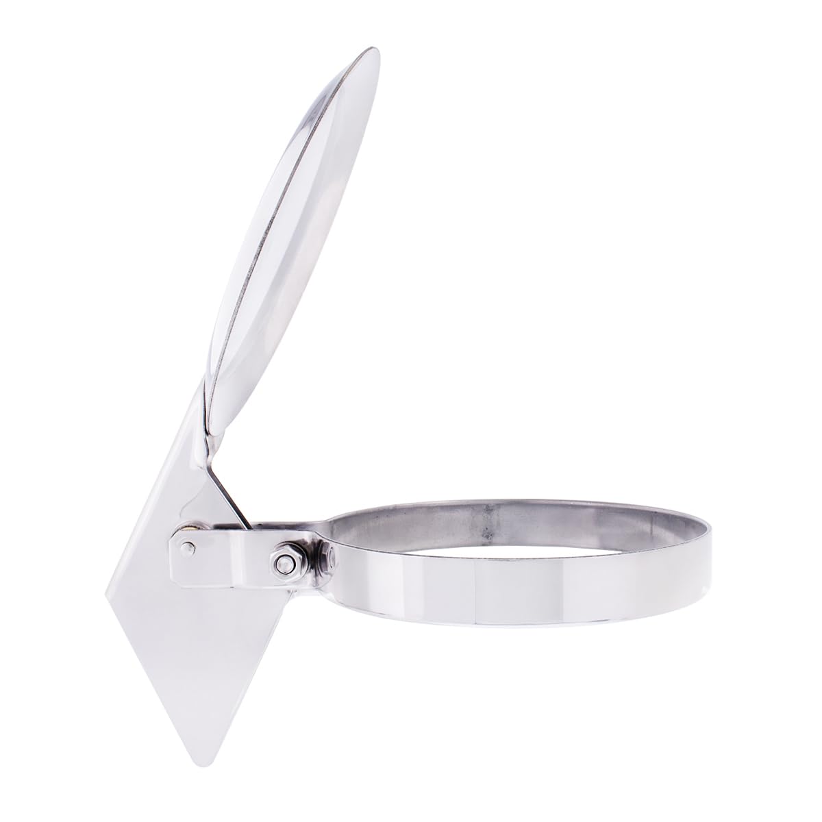 United Pacific 21327 Stainless Steel Rain Cap For 6    Diameter Straight Stack, 430 Stainless Steel Construction, Counter-Balanc